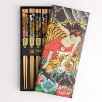 Chopstick Gift Set Yakuza Tiger