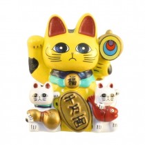 Magnet Lucky Cat (Yellow)