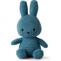 Miffy - Plush - Corduroy ECO Aviator Blue 9 Inches