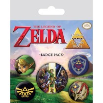 The Legend Of Zelda - Badge Pack 