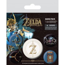 The Legend Of Zelda: Breath Of The Wild Emblem - Badge Pack