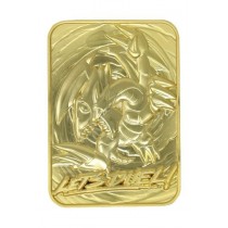 Yu-Gi-Oh! Replica Card Blue Eyes Toon Dragon (gold plated)
