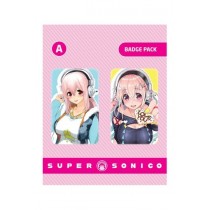 Super Sonico - Pin Badges Pack - Set A