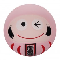 Daruma Happy Face - Pink - 6cm