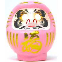 Daruma - Size 1 - Pink - Blessing in Love, Marriage & Giving Birth