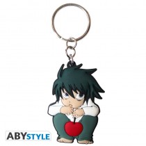 DEATH NOTE - Keychain PVC "L - character"