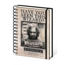 Harry Potter (Wanted Sirius Black) A5 Wiro Notebook 
