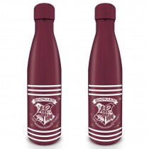 Harry Potter (Crest & Stripes) Metal Drinks Bottle 