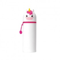 Legami Kawaii 2-In-1 Soft Silicone Pencil Case - Unicorn