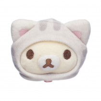 San-X Rilakkuma Plush Korilakkuma Cat Mini Mochi 3 Inches 1