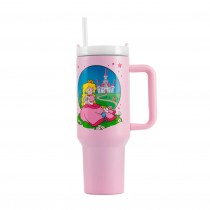 Super Mario 40oz Tumbler - Peach