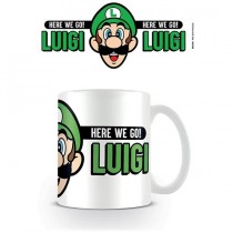 Nintendo Super Mario - Mug 315 ml / 11 oz - Here We Go Luigi
