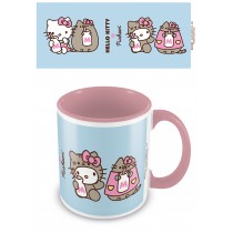 Pusheen x Hello Kitty - Mug - Glass of Milk - Pink
