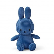 Miffy - Plush - Corduroy ECO Cobalt Blue 9 Inches