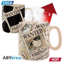 ONE PIECE - Mug Heat Change - 460 ml - Wanted