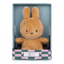 Miffy - Plush - Lucky Miffy Sitting Beige in Giftbox 4 Inches