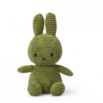 Miffy - Plush - Miffy Sitting Corduroy Olive Green 9 Inches