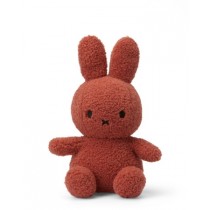 Miffy - Plush - Miffy Sitting Teddy Terracotta 13 Inches - 100% recycled