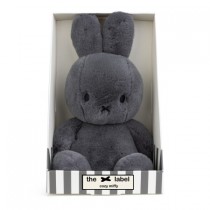 Miffy - Plush - Cozy Miffy Sitting Grey in Giftbox 9 Inches