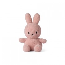 Miffy - Plush - Miffy Sitting Teddy Pink 13 Inches - 100% recycled