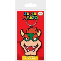 Super Mario - Rubber Keychain - Bowser