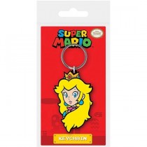 Super Mario - Rubber Keychain - Princess Peach
