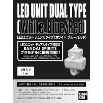 LED UNIT DUAL TYPE (White_Blue/Red) for PLASTIC MODEL KIT