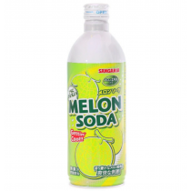 Sangaria Ramu Bottle Melon Ramune Soda 500ml 