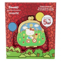 Loungefly Sanrio Hello Kitty 50th Anniversary Coin Bag 3 inches Collector Box Pin