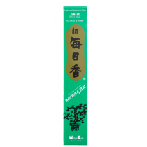Nippon Kodo - Morning Star - Sage - 50 Incense Sticks & Holder