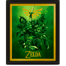 The Legend Of Zelda - Link 3D Lenticular Poster