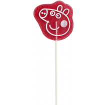 Peppa Pig Lollipop Strawberry Red Flavour