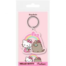 Pusheen x Hello Kitty - Keychain "Treat Time"
