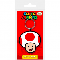 Nintendo - Rubber Keychain - Toad