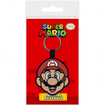 Nintendo - Woven Keychain - Super Mario Face