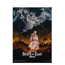 Attack on Titan Wallscroll Final Season Visual Key 50 x 70 cm