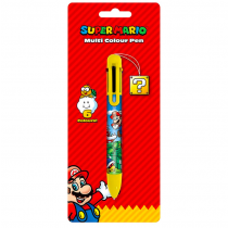 Nintendo - Super Mario Stationary - Multi Colour Block Pen