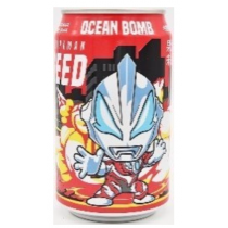 Ultraman YHB Ocean Bomb Yogurt Drink-Peach Soda Flavour 330ml