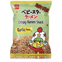 Baby Star Crispy Ramen Snack Garlic Flavour 70g