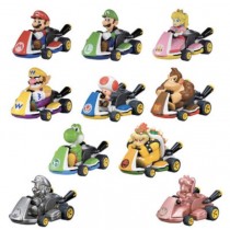Mario Kart Pullback Racer Gashapon Figure
