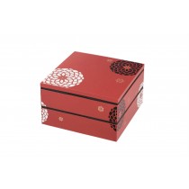 Hakoya Ojyu Two Tier Picnic Box | Red