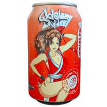 The King of Fighters '97 Qdol Mai Shiranui Strawberry Flavour Sparkling Water