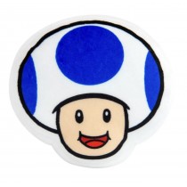 Mocchi-Mocchi Super Mario Blue Toad Junior Plush