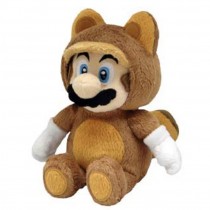 Super Mario - Tanooki Raccoon Mario Plush 9"