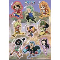One Piece - Zou Running Sd Group - Sticker Set