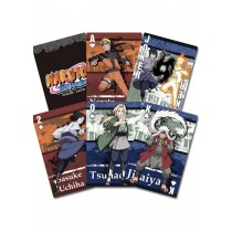 Naruto Shippuden - Character Group Cloud - Playing Cards