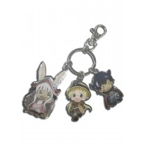 Made In Abyss - Trio - Metal Keychain