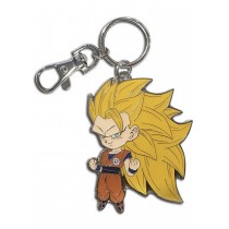 Dragon Ball Super - Sd Ss3 Goku - Metal Keychain