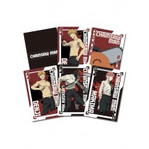 Chainsaw Man - Character Group Splash Background - Playing Cards