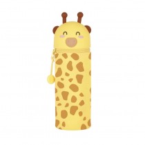 Legami Kawaii 2-In-1 Soft Silicone Pencil Case - Giraffe